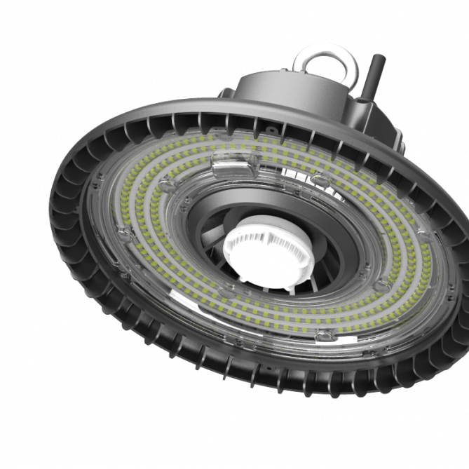 200W HIGH BAY ROUND 100-277V
